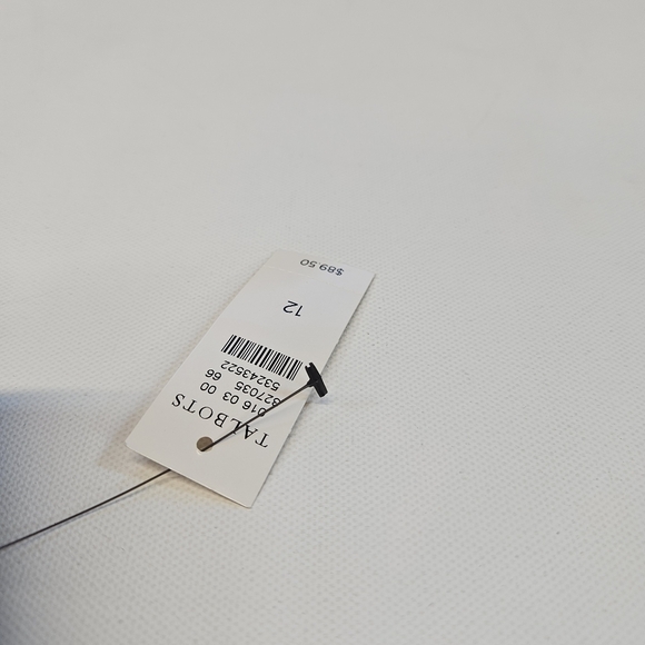 Talbots Corduroy Straight Chino Women’s 12 Pants Slimming NWT Brown Retail $90 - Picture 4 of 9